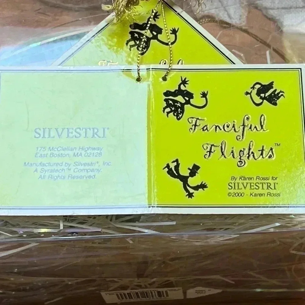 Fanciful Flights by Karen Rossi Ornaments/mobile Two Tennis Players NWT - Picture 4 of 8